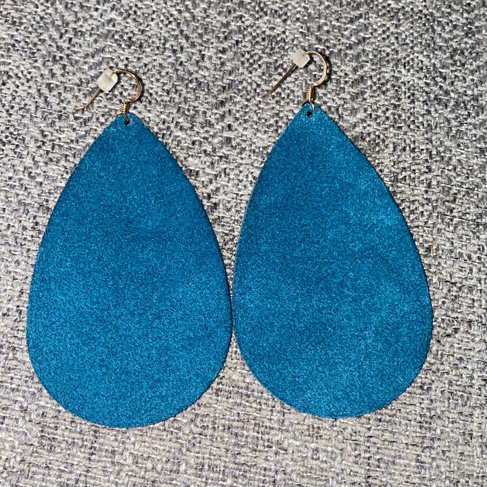 Nickel & Suede Earrings
